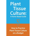 Plant Tissue Culture: A Home-Based Guide: How to Practice Plant Tissue Culture on a Budget