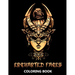 Enchanted Faces Coloring Book: Forest Fairies, Fantasy Elves and Mythical Creatures - Stress Relief Designs for Teenagers and Adults
