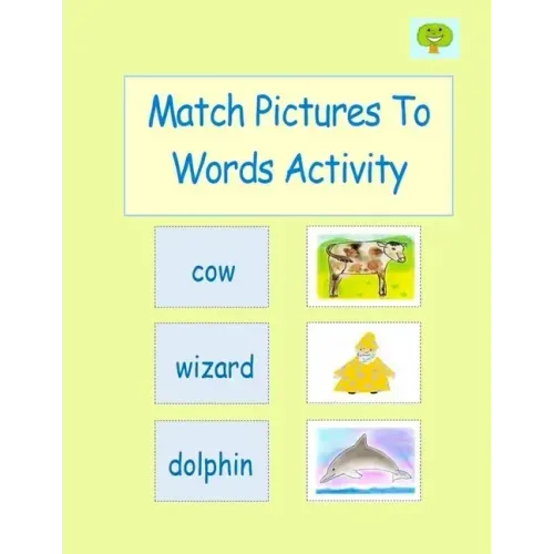 Match Pictures To Words Activity