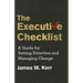 The Executive Checklist: A Guide for Setting Direction and Managing Change