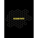 Hexagon Paper: Honeycomb Hex Paper For Organic Chemistry Drawing Gamer Map Board Video Game - Create Mosaics Tile Quilt Design - Gold