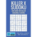 Killer X Sudoku: 200 Hard 9x9 Killer Diagonal Sudoku