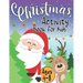 Christmas Activity Book for Kids Ages 4-8: Creative Holiday with Puzzles, Mazes, Color by numbers, Dot to Dot, Shapes, Numbers, Letters Tracing, Spot