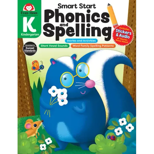 Smart Start: Phonics and Spelling, Grade K Workbook
