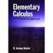 Elementary Calculus: An Infinitesimal Approach