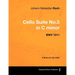 Johann Sebastian Bach - Cello Suite No.5 in C Minor - Bwv 1011 - A Score for the Cello