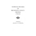 Marriage Records of Brunswick County, Virginia, 1730-1852
