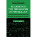 Remarks on the Philosophy of Psychology, Volume 2