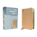 Niv, Student Bible, Personal Size, Leathersoft, Tan, Thumb Indexed, Comfort Print