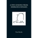 A Few Lessons from Sherlock Holmes