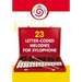23 Letter-Coded Melodies for Xylophone: 23 Letter-Coded Xylophone Sheet Music for Beginner