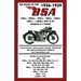BOOK OF THE 1936-1939 BSA 150cc - 250cc - 350cc - 500cc - 600cc - 750cc & 1,000cc OHV & SV SINGLES & V-TWINS
