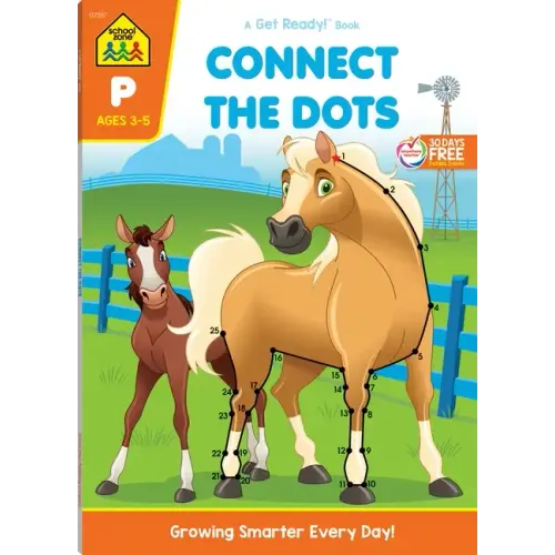 School Zone Connect the Dots Workbook