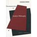Deconstruction as Analytic Philosophy
