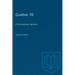 Quebec 70: A Documentary Narrative