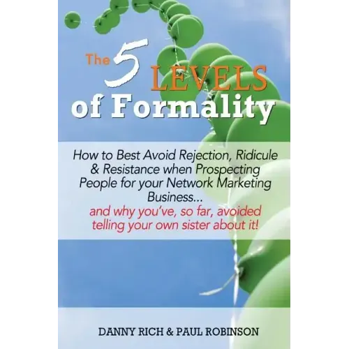 The 5 Levels of Formality: How to Best Avoid Rejection, Ridicule & Resistance when Prospecting People for your Network Marketing Business...and w