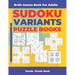 Brain Games Book For Adults - Sudoku Variants Puzzle Books: Logic Games For Adults
