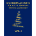 10 Christmas Duets for Alto and Tenor Sax with Piano Accompaniment: Vol. 4
