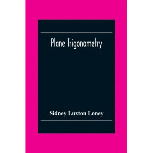 Plane Trigonometry