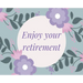 Happy Retirement Guest Book (Hardcover): Guestbook for retirement, message book, memory book, keepsake, landscape, retirement book to sign