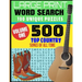 Large Print Word Search 100 Unique Puzzles: Volume One - 500 Top Country Songs of All Time - Decades of Country Musics Best Hits - Makes a Great Gift