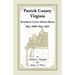 Patrick County, Virginia Superior Court Order Book May 1809 - May 1831