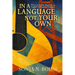 In a Language Not Your Own: Poems in English Shaped by an English-Portuguese Dialogue