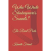 Who Wrote Shakespeare's Sonnets?: The Rival Poets
