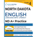 ND A-PLUS Test Prep: Grade 4 English Language Arts Literacy (ELA) Practice Workbook and Full-length Online Assessments: ND A+ Study Guide