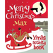 Merry Christmas Max - Xmas Activity Book: (Personalized Children's Activity Book)