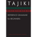 Tajiki Reference Grammar for Beginners