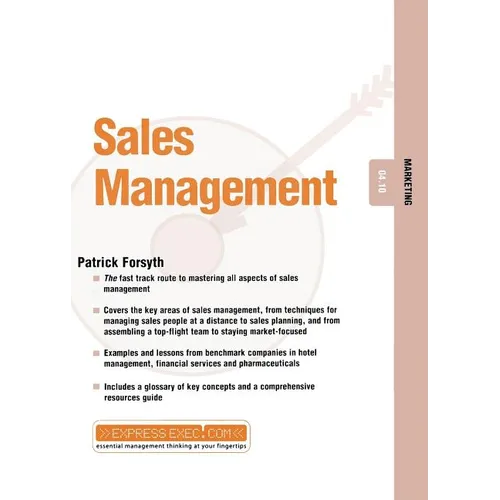 Sales Management: Marketing 04.10