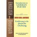 Introduction to German Poetry: A Dual-Language Book