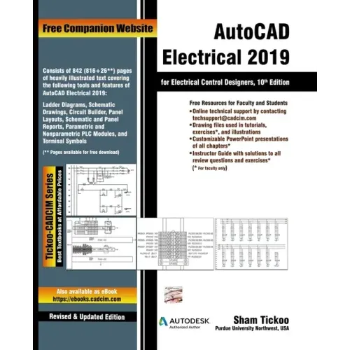 AutoCAD Electrical 2019 for Electrical Control Designers, 10th Edition