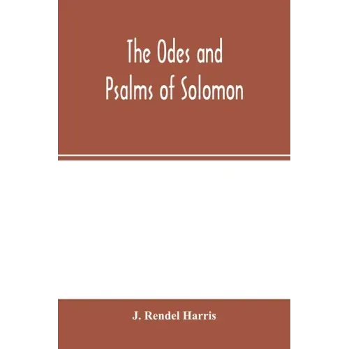 The Odes and Psalms of Solomon