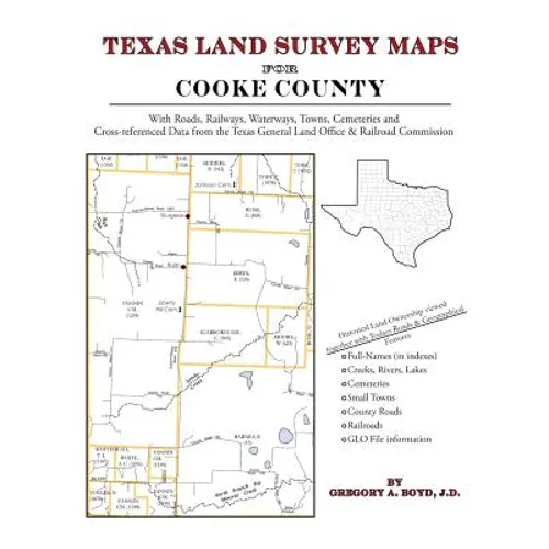 Texas Land Survey Maps for Cooke County