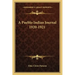 A Pueblo Indian Journal 1920-1921