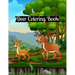 Deer Coloring Book: A Fun Coloring Gift Book for Deer Lovers & Adults Relaxation with Stress Relieving Deer Designs and Fun!
