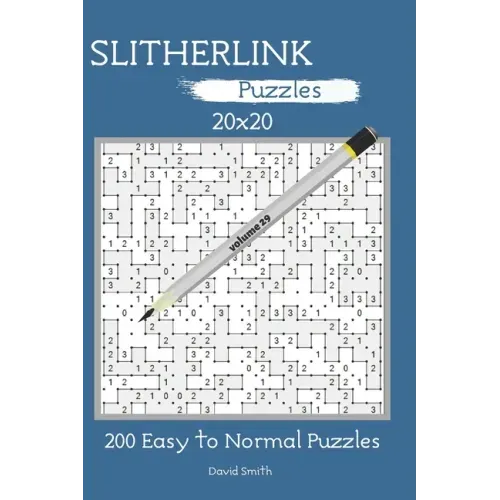Slitherlink Puzzles - 200 Easy to Normal Puzzles 20x20 vol.29