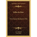 Gilles de Rais: The Original Bluebeard 1926