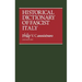 Historical Dictionary of Fascist Italy