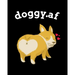 doggy.af: Inappropriate Valentines Gifts For Him - Anniversary Gifts For Wife 1 Year - Blank Composition Notebook & Journal To W