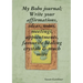 My Boho journal; Write your affirmations, ideas, notes, meetings, appointments, favourite healing crystals & much more