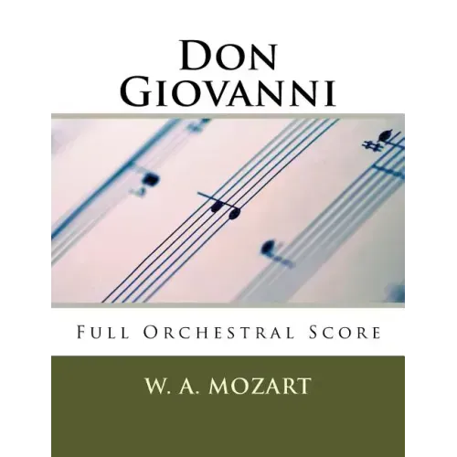 Don Giovanni (full orchestral score): Peters Edition