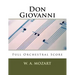 Don Giovanni (full orchestral score): Peters Edition