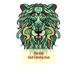 Mandala Adult Coloring Book: Coloring for adults with rhinos, kangaroos, cows and many others