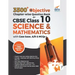 3500+ Objective Chapter-wise Question Bank for CBSE Class 10 Science & Mathematics with Case base, A/R & MCQs
