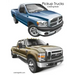 Pickup Trucks Coloring Book