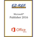 Microsoft Publisher 2016: Overview: Student Manual (Black & White)