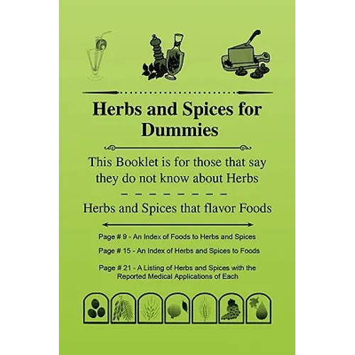 Herbs and Spices for Dummies